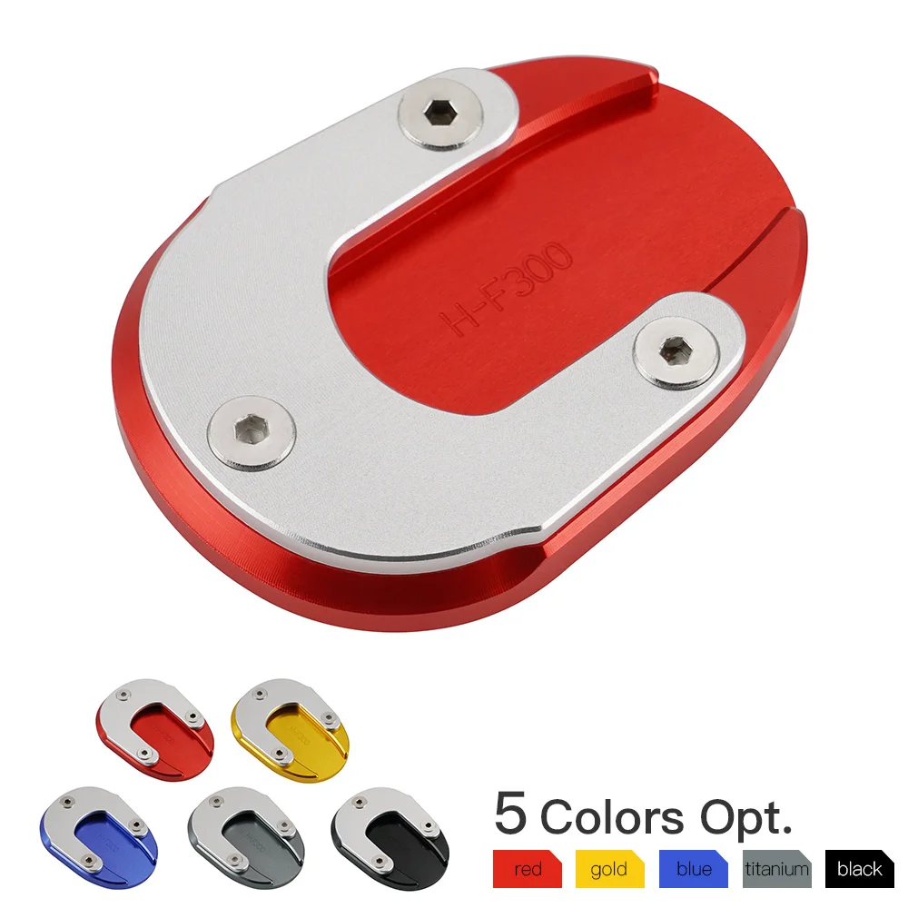 NICECNC мотоцикл Sidestand Pad T6061 алюминиевый анодированный Для FJR1300 2001