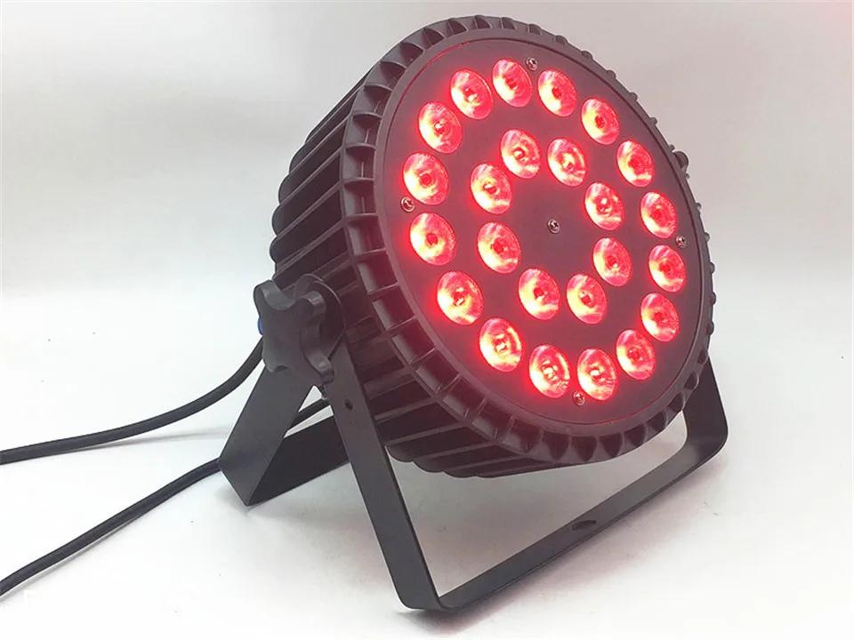 Светодиодный Par 24x18 Вт RGBWA УФ светильник s 6in1 светодиодный для профессиональных сценических светильник RGBW 4in1 светильник ing мытья этапа светильник
