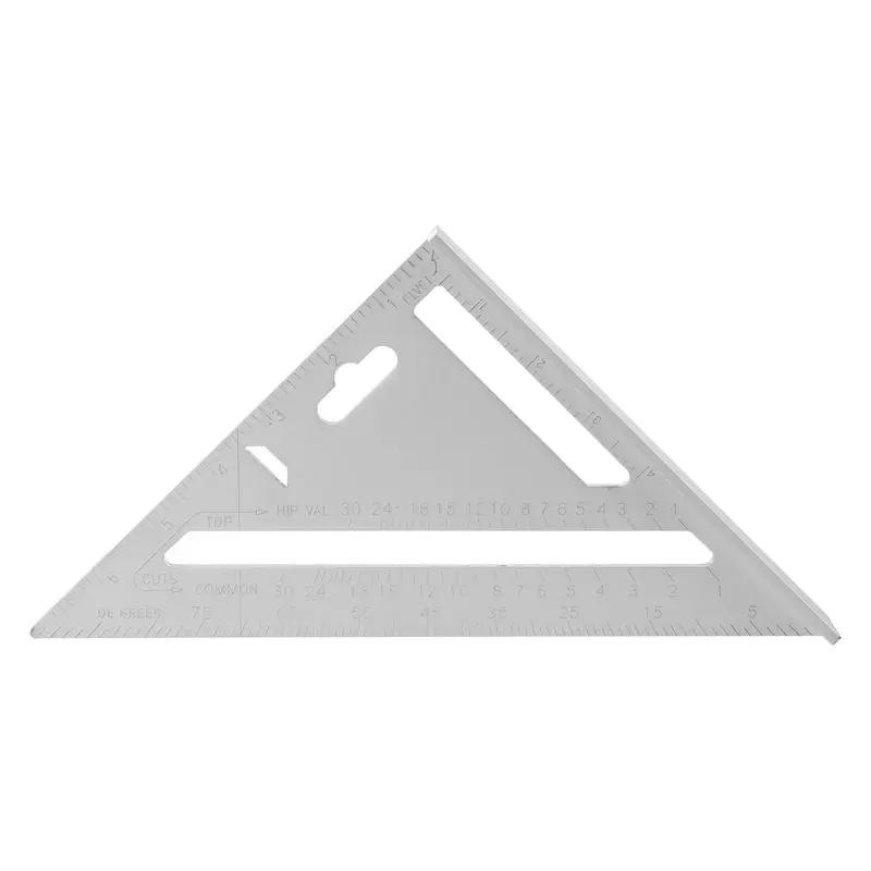 

Измерительная линейка для столярных работ, треугольный транспортир, 7 дюймов