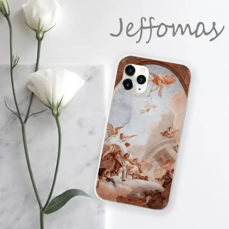 

palace of versailles Phone Case Transparent for iPhone 11 12 mini pro XS MAX 8 7 6 6S Plus X 5S SE 2020 XR