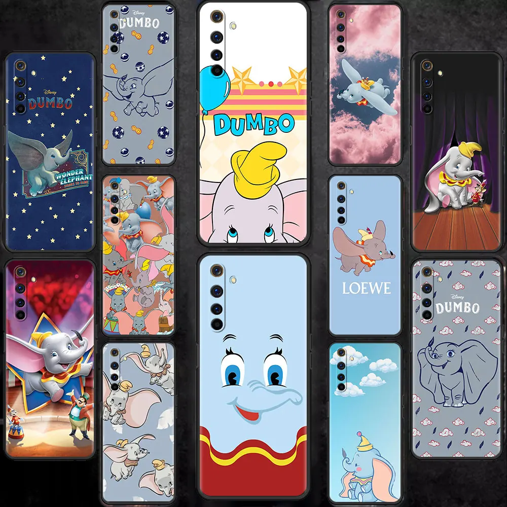 

Чехол-обложка с летящим слоном для Realme 8 C21Y C21 6 C3 7 Pro C11 XT