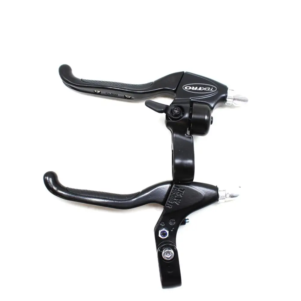 TEKTRO CL530 MTB Road Bike Brake Lever Set Silver Black 2-Finger Left &amp Right with bell D-Brake Suitable For 22.2mm Handle parts | Спорт и