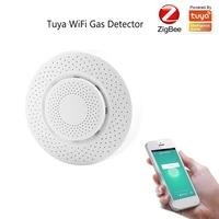 tuya gas leak detector gas sensor detector voice warn sensor home security protection high sensitive tuyasmart life app