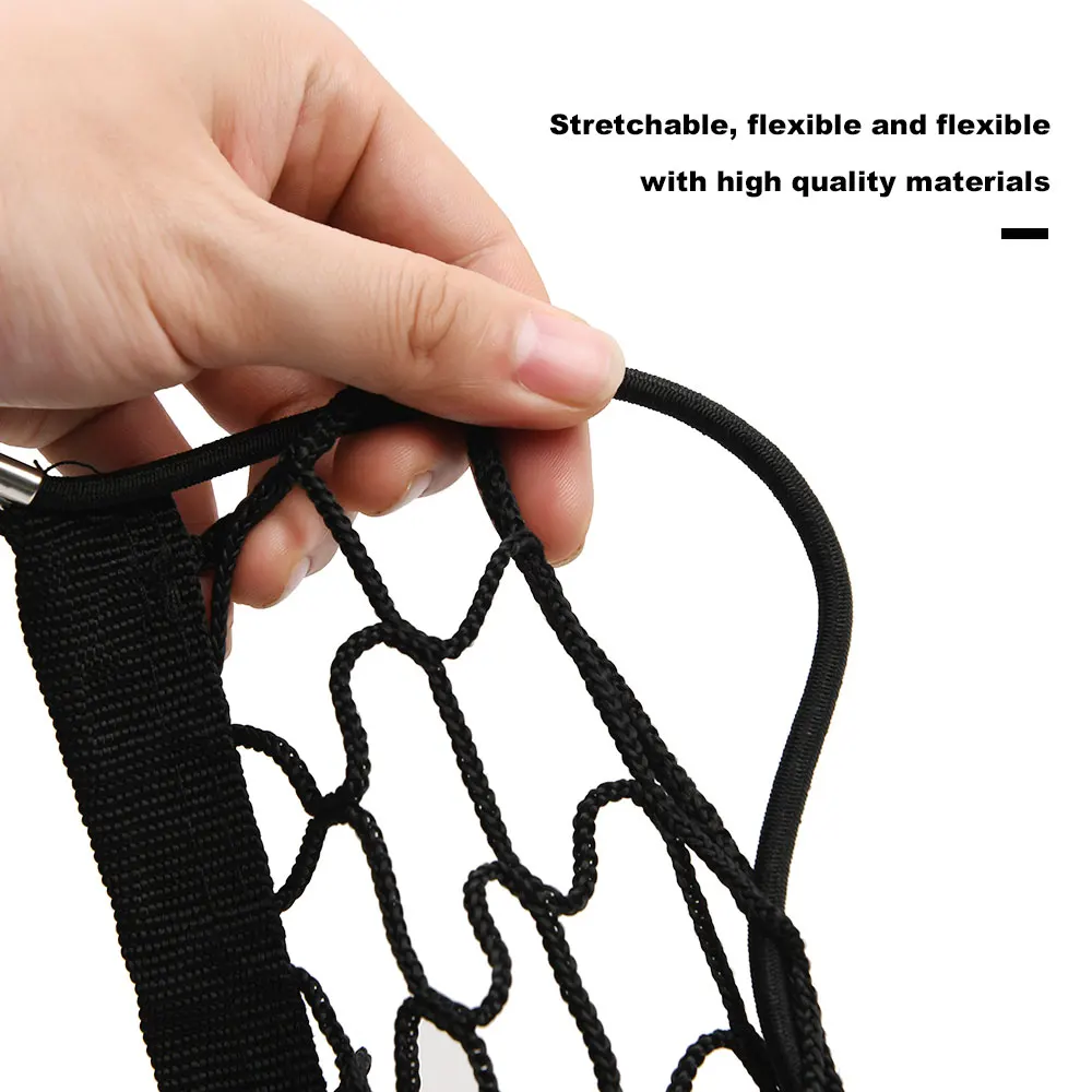 Универсальная Сетчатая Сумка для хранения в багажник автомобиля регулируемый