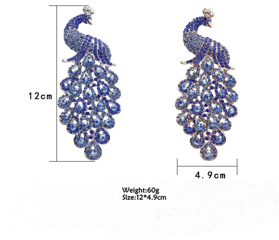 

Creative Brooch Pin Luxury Jewelry Beautiful Brooches Peacock Pin For Girl Gift Personality Brooch Variety Colorful Fashion Pins