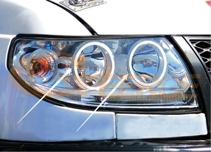 Ультра яркие SMD светодиодный ные кольца ангельские глазки для уаз патриот Байя