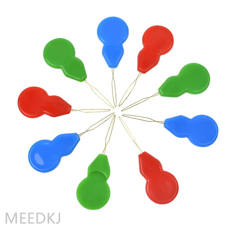 5 шт. цветные пластиковые нитевдеватели для вышивки крестиком|Швейные