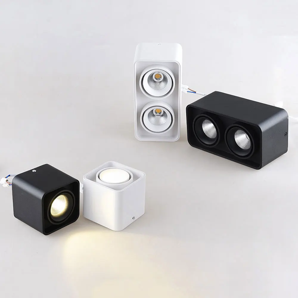 Новое поступление LED COB светильник 7 Вт 10 20 поверхностного монтажа Потолочный CRI90 24