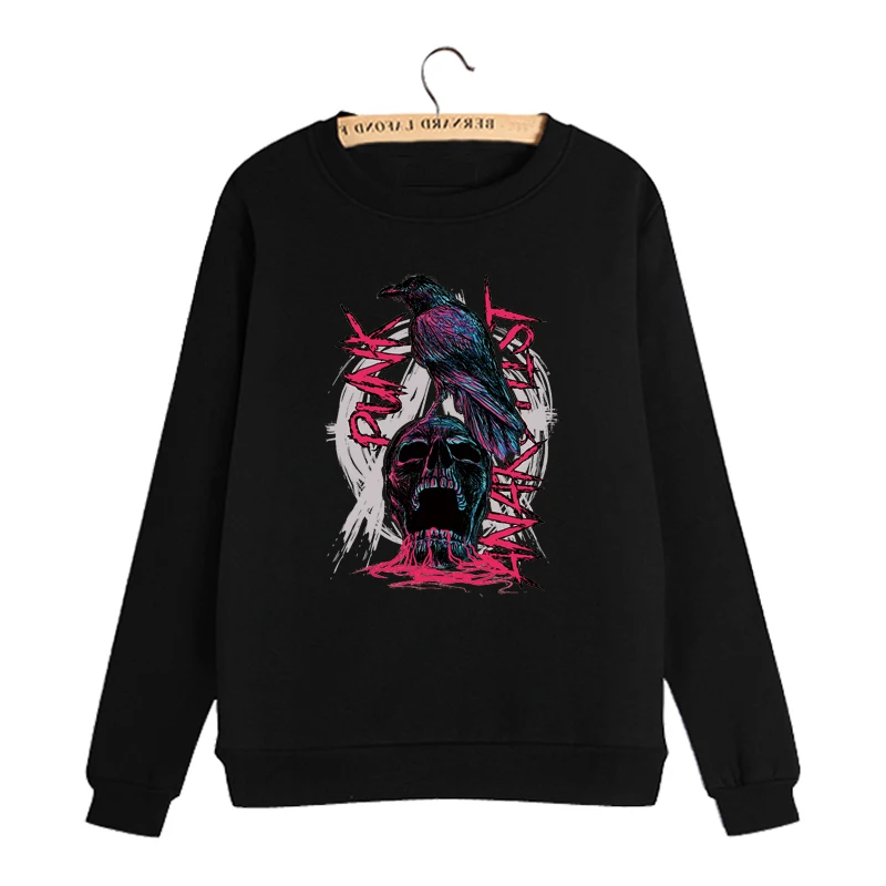 Модный Панк Череп Железный патч для одежды наклейки на футболку термоперенос