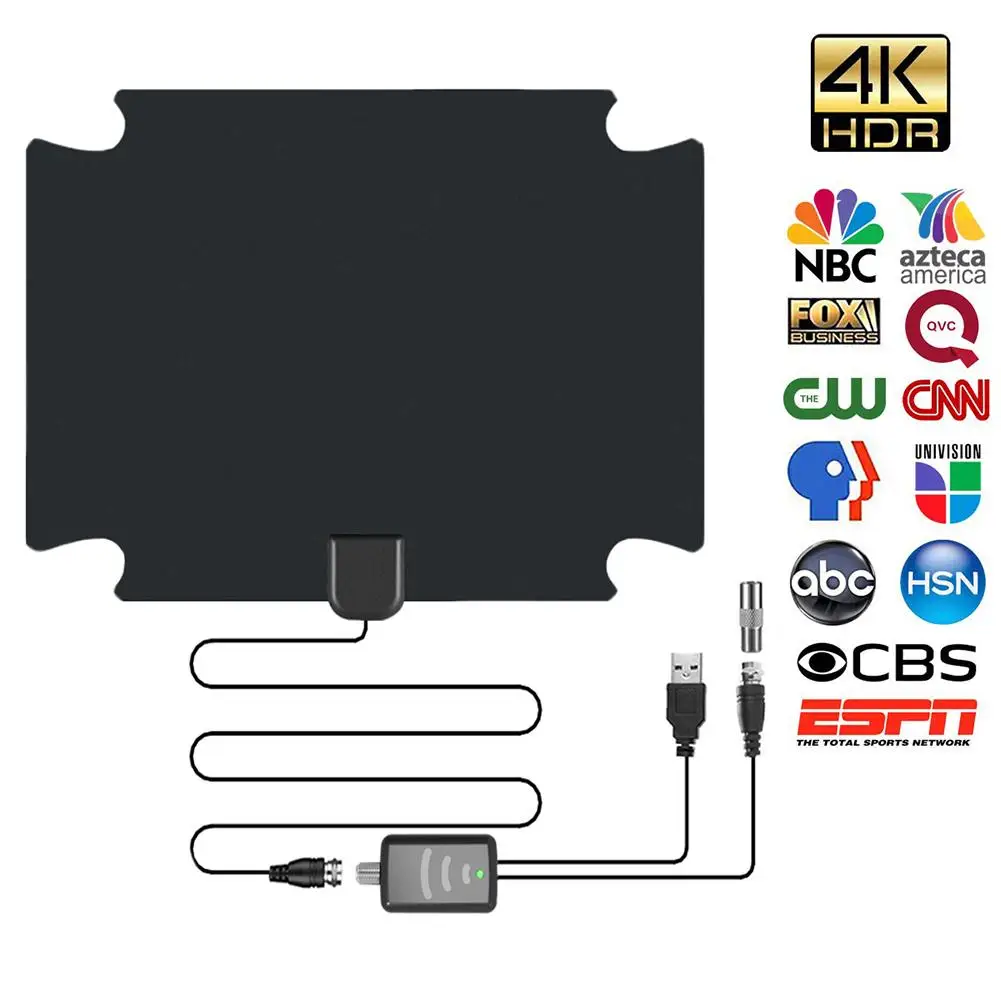 ТВ антенна Freeview усилитель сигнала внутренняя усиленная цифровая HD сигнал линия 80