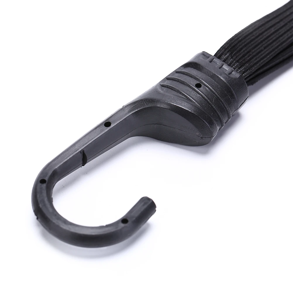 

Hot sale Motorcycles Strength Retractable Helmet Luggage Elastic Rope Strap with 2 Hooks