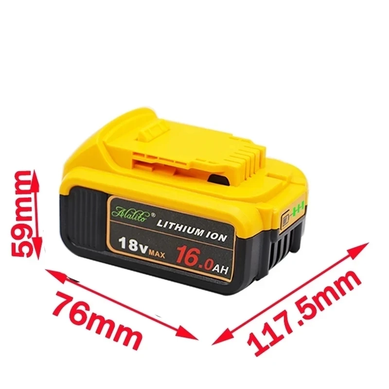 Сменный аккумулятор для электроинструмента DeWalt DCB184 DCB181 DCB182 DCB200 20V 8A 18 V v 3 шт. |