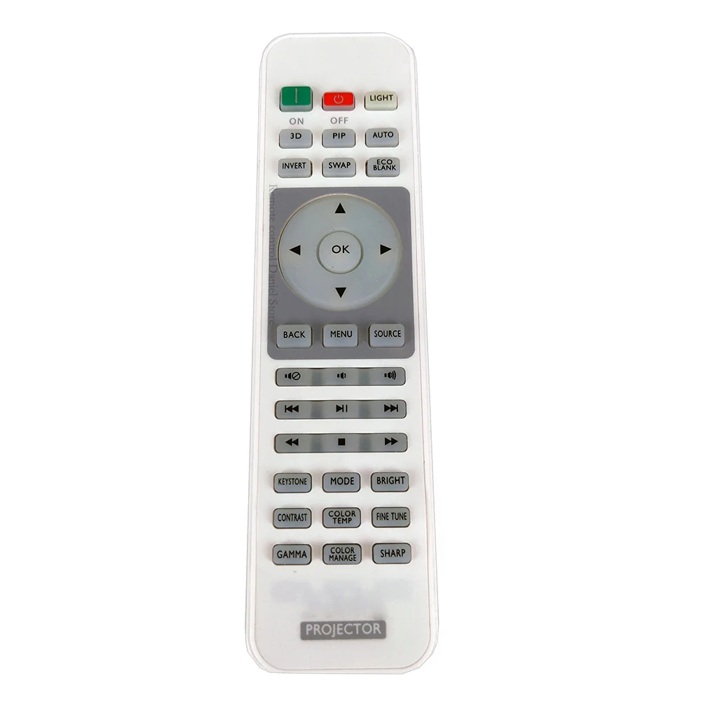 

New W1080 For BenQ Projector Remote Control W1050 W1110 w1070 W2000 HT2550 W1090 Projectors no backlight Fernbedienung