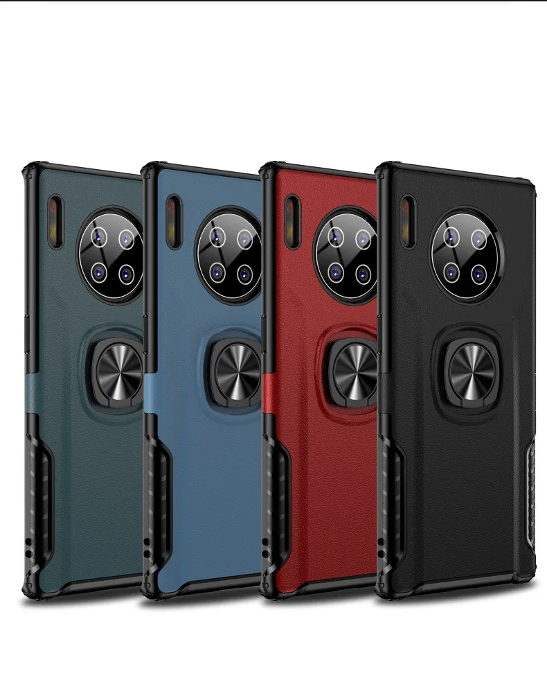 Чехол с подставкой для Huawei Mate 30 Pro магнитный бронированный ударопрочный защитный