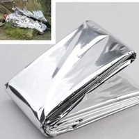 emergent blanket outdoor water proof emergency survival rescue blanket foil thermal space first aid military blanket tool