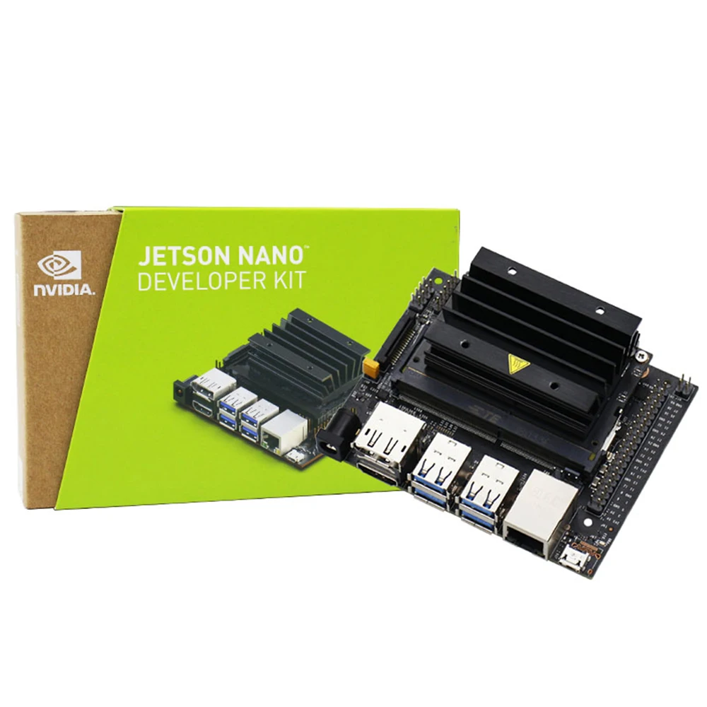 Nvidia Jetson Nano Developer Kit маленький мощный компьютер для разработки AI поддержка