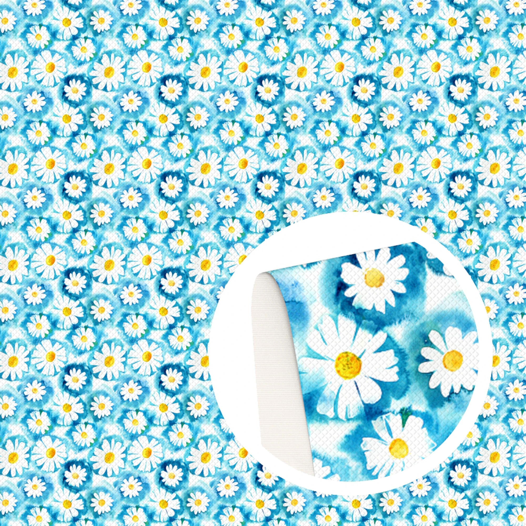 Гладкие листы из искусственной кожи с изображением перьев и цветов кожаный бант