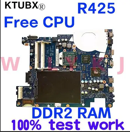 Для Samsung R425 R423 ноутбук материнская плата BA92-06034A BA92-06353A BA92-06353B GPU HD5430 DDR2 оперативная