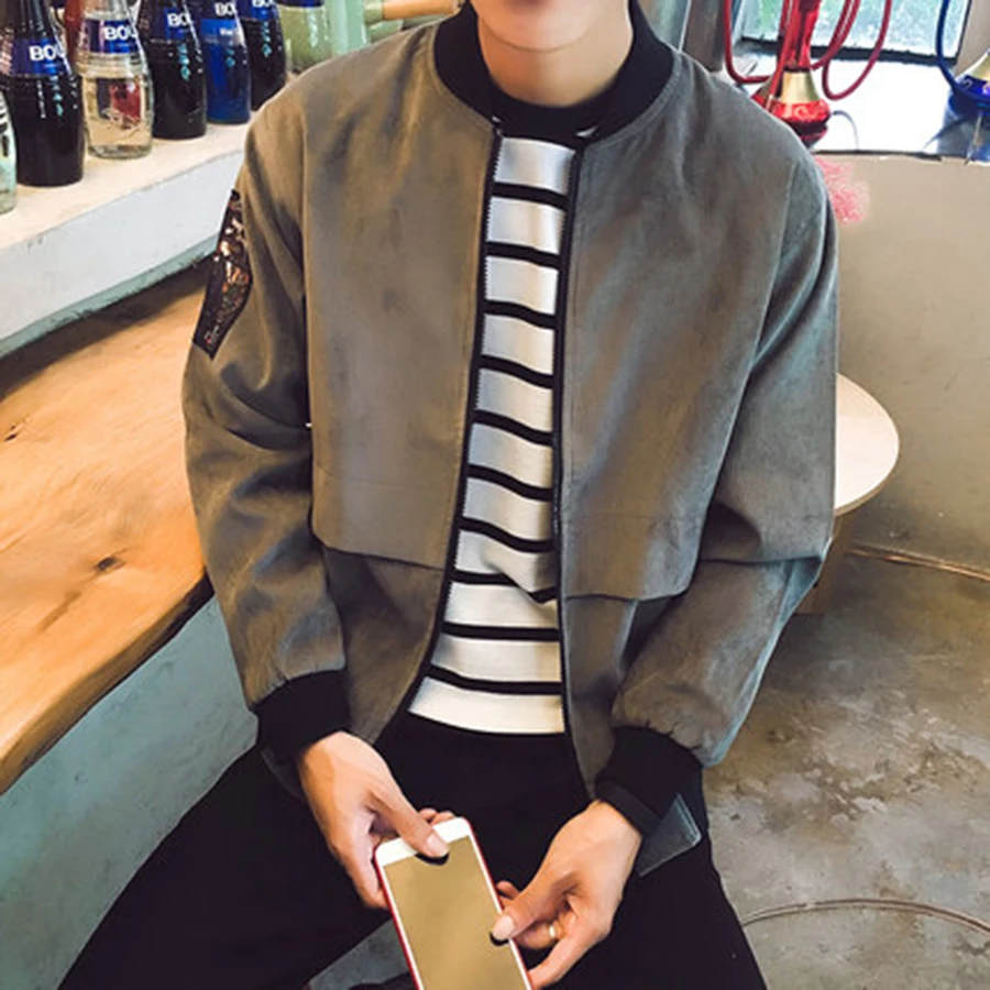 

Spring Casual Jackets Men Plus Size Mens Bomber Jackets Autumn Streetwear Hip Hop Roupas Baseball Clothing Cazadora Hombre 2021