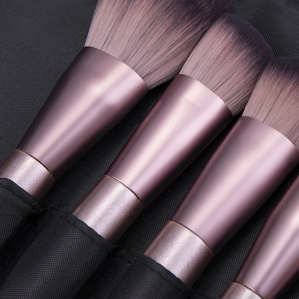 

Purple Professional Fibre Hair Synthetic Wood Makeup Brush Eyebrow Eyeshadow Foundation Powder Brush Cosmetics Beauty Make up