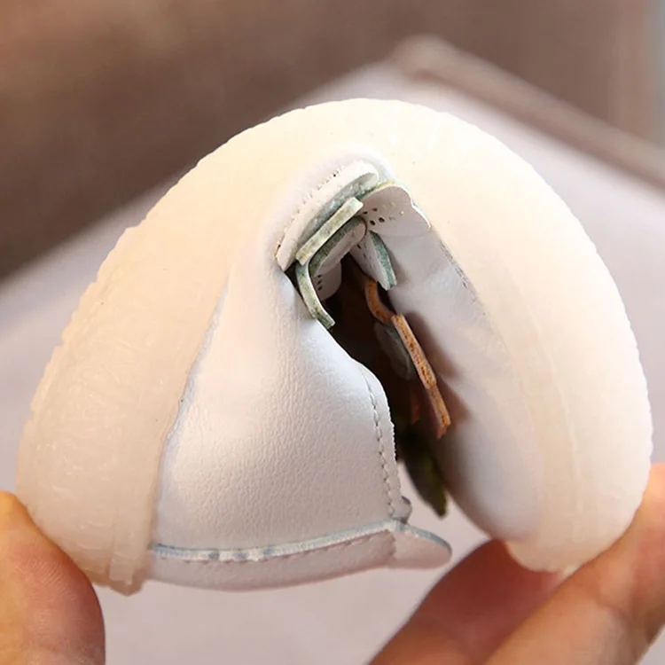 

newest spring princess shoes Velcro floret flat shoes 0-3 years old girl gentle temperament soft bottom walking shoes size15-25