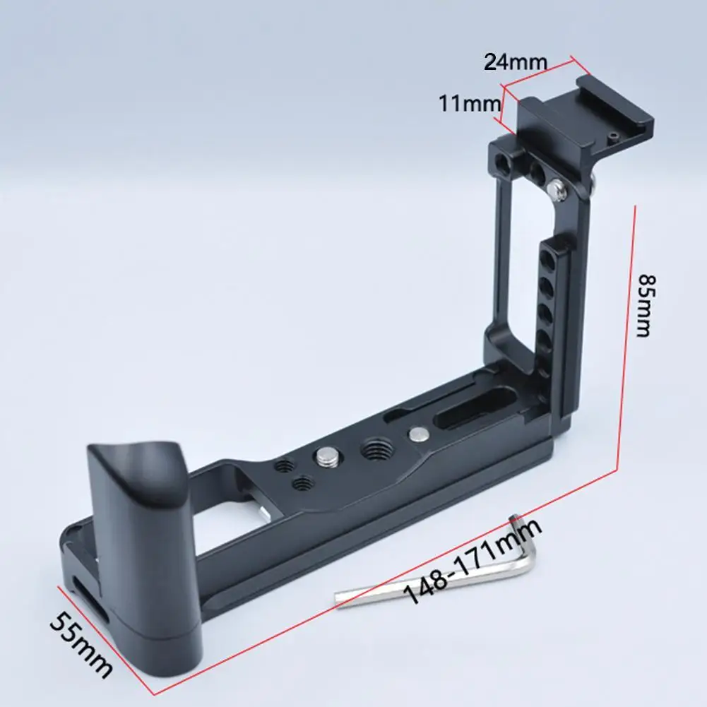 

Extendable Hot Shoe Camera L-shaped Bracket Hand-held MHG-XPRO3 Camera Bracket For X-PRO3 Suitable Mirrorless For Fuji Hand S4M2