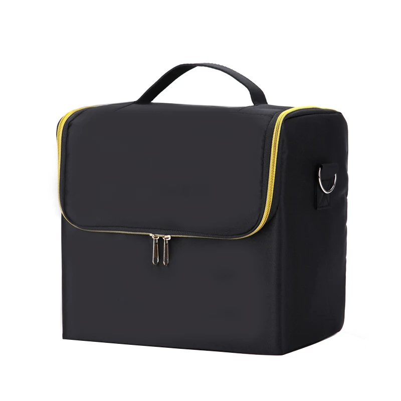 Большая вместительная косметичка многослойный набор инструментов для маникюра