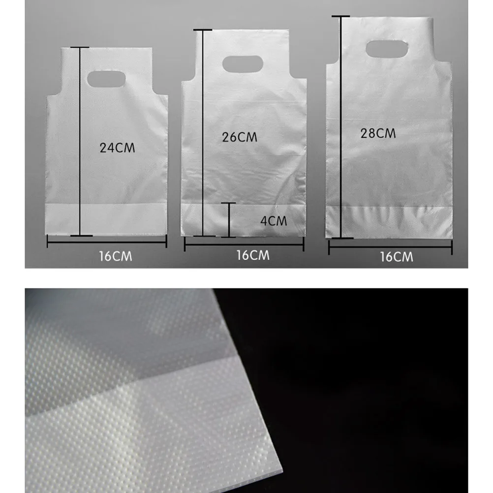100pcs Disposable Drink Pouches Practical Handheld Coffee Container Bag Useful Beverages Tote for Milk Tea Shop | Дом и сад