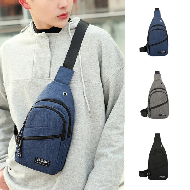 Холщовый Рюкзак слинг для мужчин мужская сумка через плечо Байкерский ранец