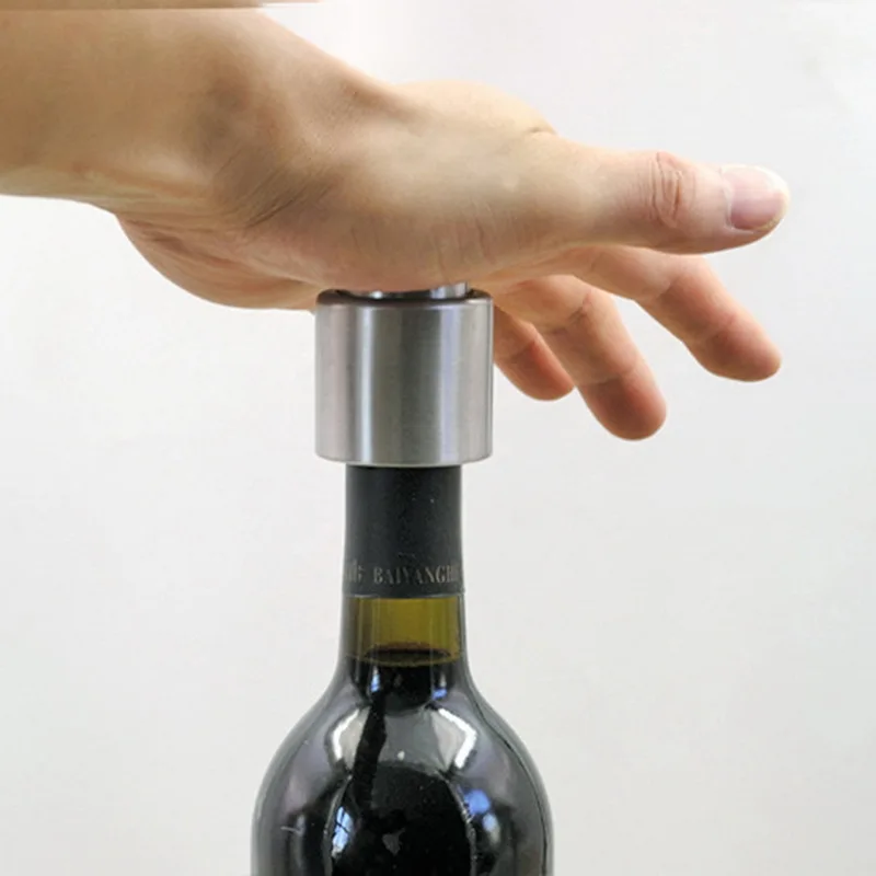1 шт. прессованный стиль нержавеющая сталь красное вино бутылка крышка пробка