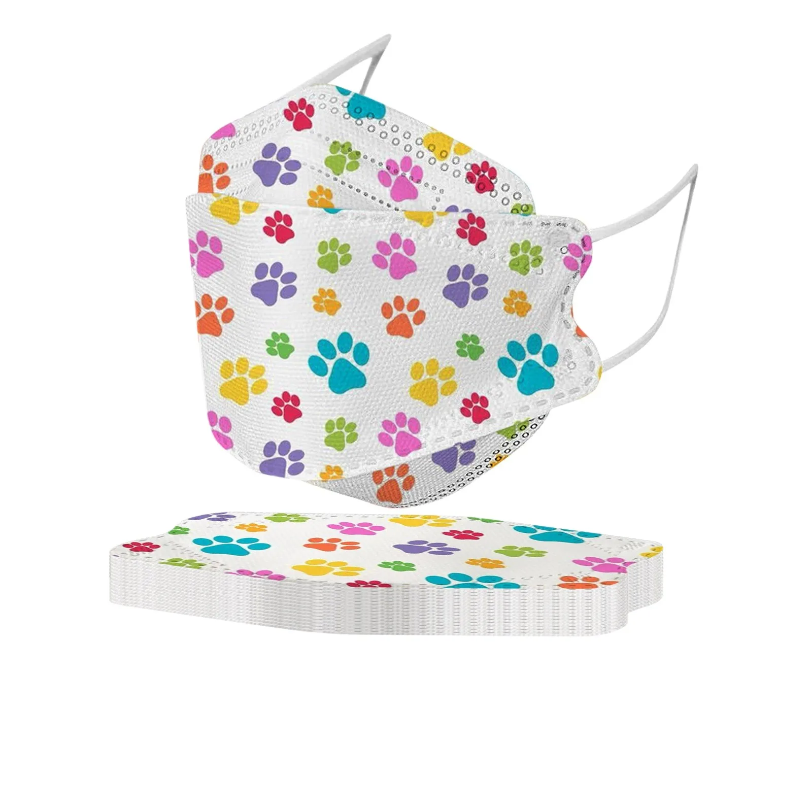 10 шт. 24 стиля маска для взрослых отпечаток коров бабочки полосатая леопардовая с