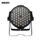 Светодиодный прожектор Par 54x9W RGB 3in1Wall Washer Flat Projector, прожектор может мыть DMX512, контроллер, эффект, сценическое проектное освещение