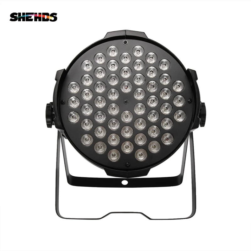Алюминиевый корпус светодиодный Par 54x9W RGB 3in1Wall шайба плоский проектор заливающий