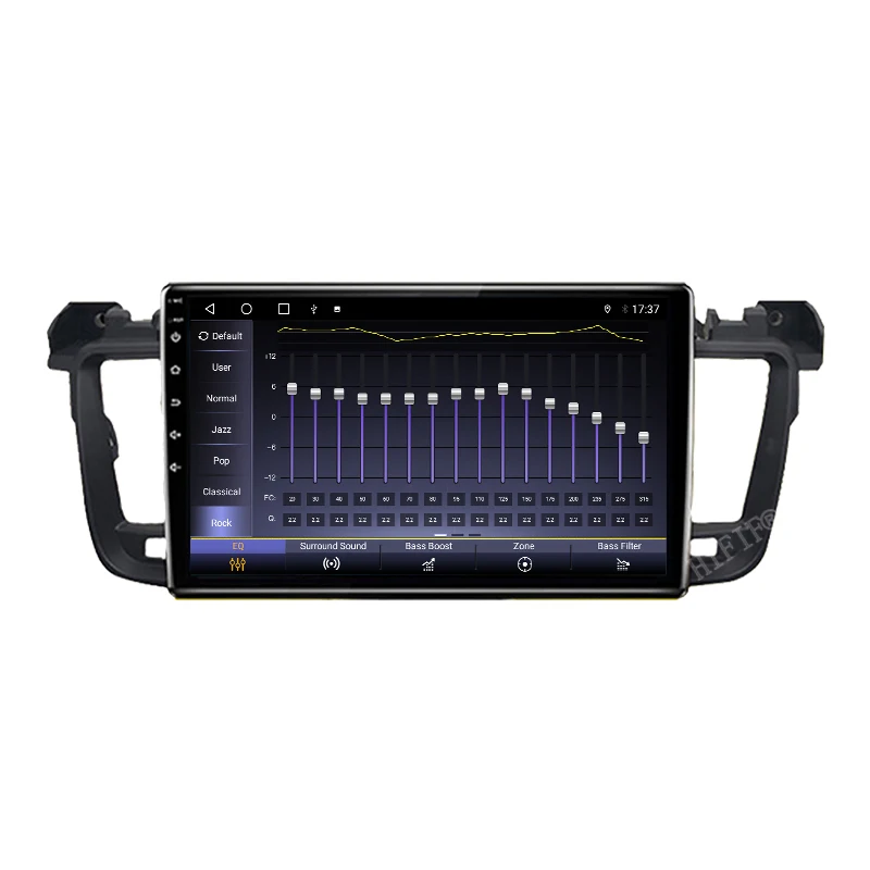 Автомагнитола на Android 10 для Peugeot 508 2011-2018 мультимедийный видеоплеер 2 Din 4G Wi-Fi
