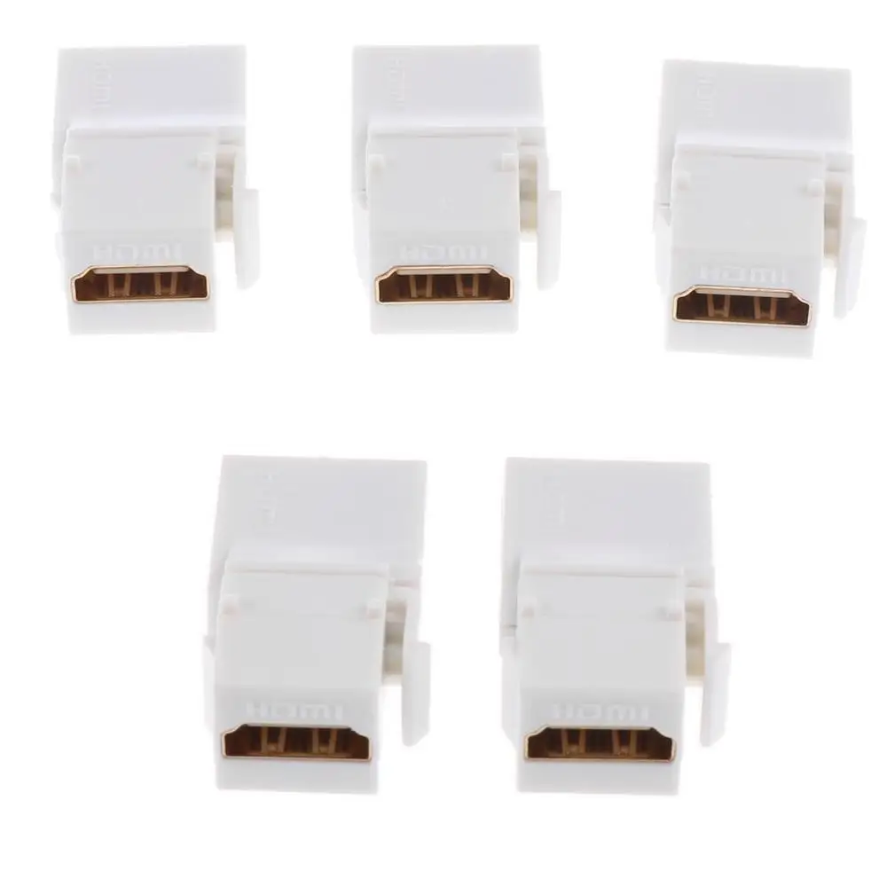 HDMI Keystone Jack гнездовой разъем соединитель вставной адаптера порт для панели