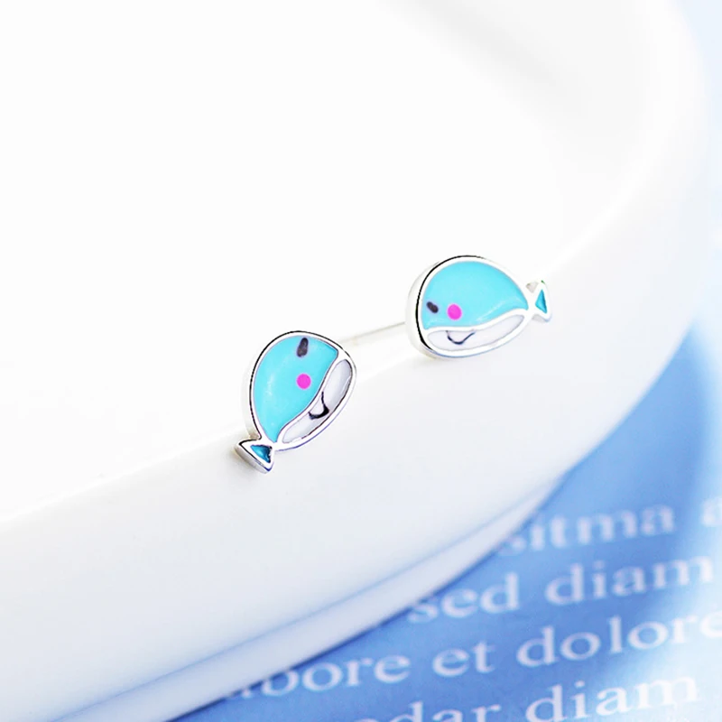 MEETSOFT 925 пробы женские серьги-гвоздики с защитой от аллергии | Украшения и