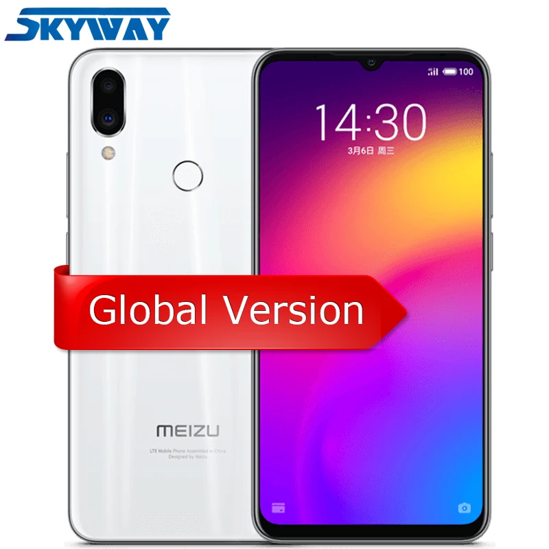 Оригинал Meizu Note 9 Note9 4G LTE 64G 128G Snapdragon 675 Восьмиядерный 6 2 дюйма 2244x1080p 48.0mp 5.0mp двойная