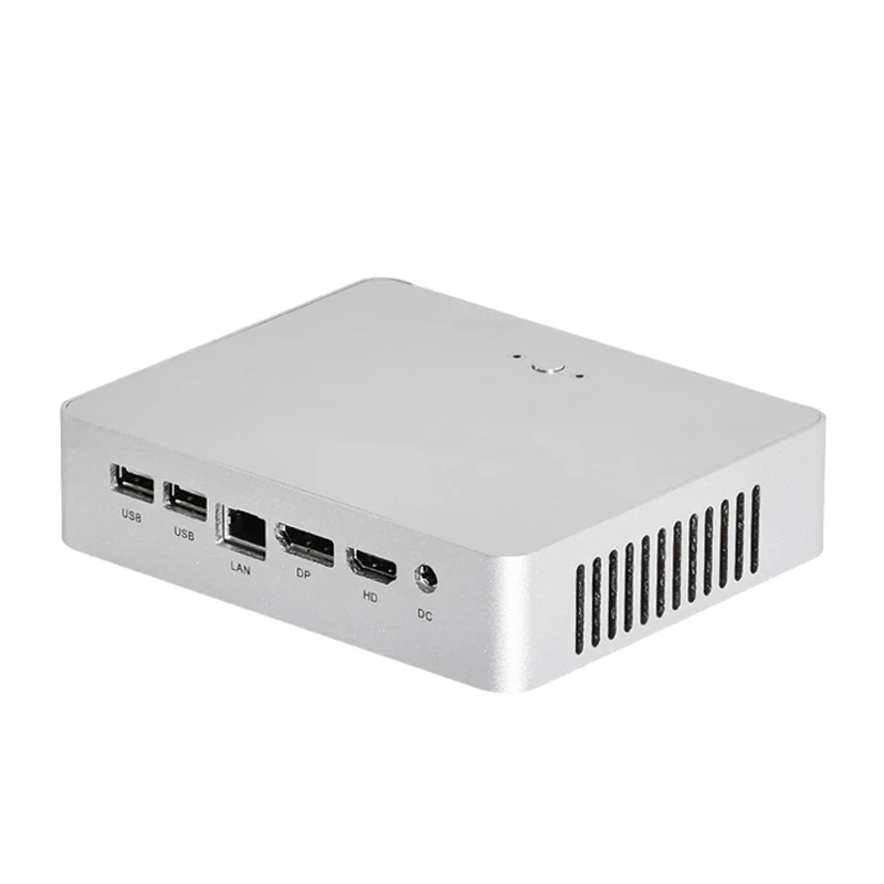 Core i3 6157U охлаждающий вентилятор мини ПК Gigabit Ethernet 4K HTPC тонкий клиент настольный