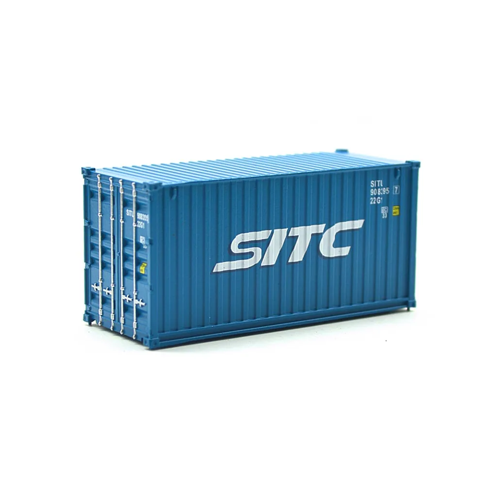 SITC 1 шт. HO 1: 87 масштаб 20 футов пластиковый ящик для хранения Контейнер модель аксессуары для поезда для модели масштаб поезда - Цвет: SITC
