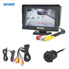 Автомобильный TFT ЖК-монитор 4,3 дюйма с HD камерой заднего вида и бесплатным видеокабелем