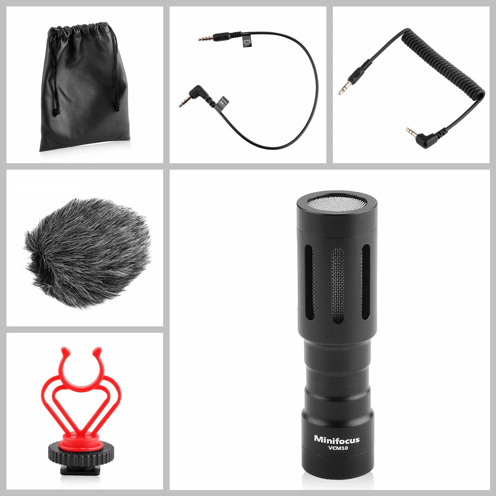 Набор для видеосъемки со смартфоном микрофоном и дробовиком | Электроника