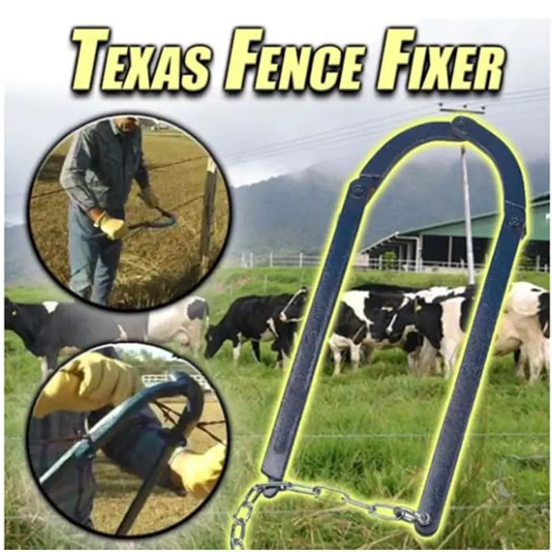 

Durable Chain Fence Strainer Manual Patch Electric Fence Fixer Stretcher Tensioner for Home Garden Fencing Wire Repair Tool