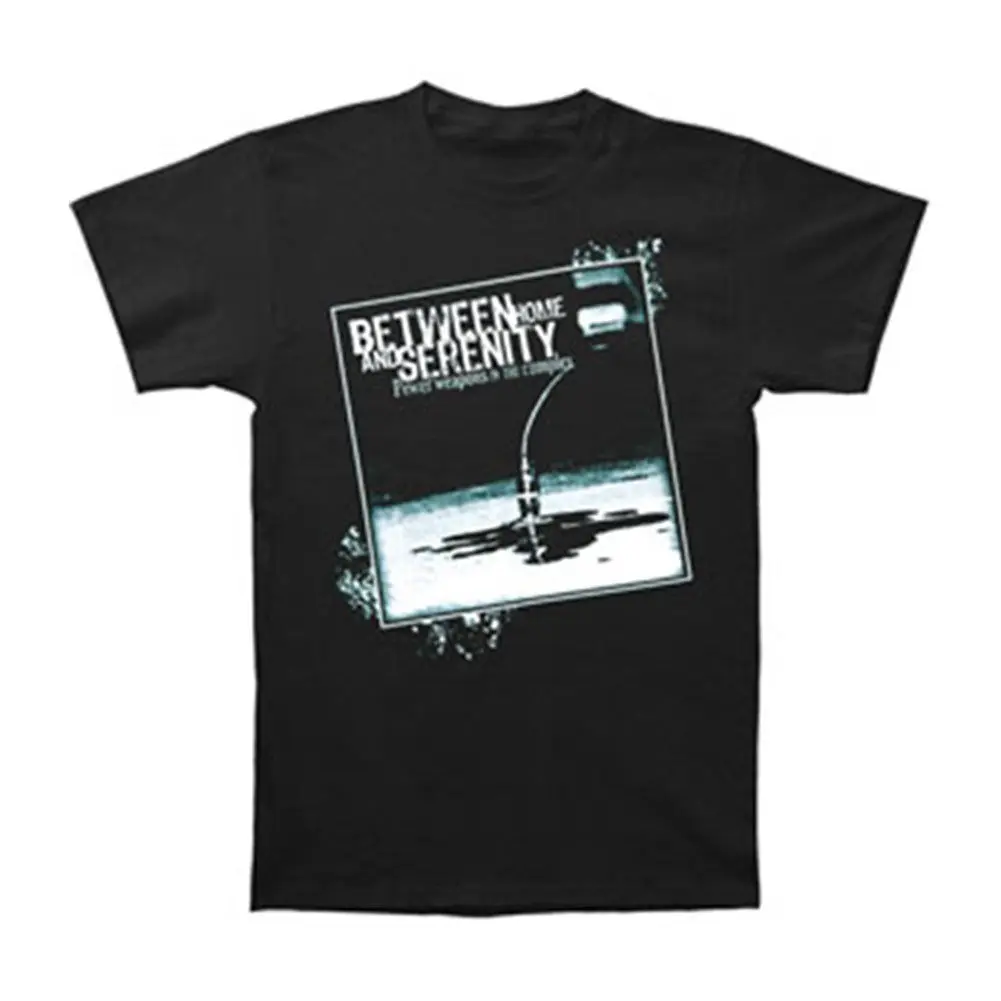 

Between Home And Serenity Men's Power Weapons T-shirt Black RockabiliaNew T Shirt Spring Summer