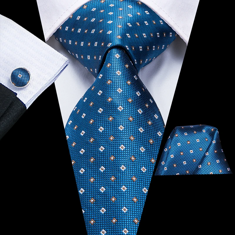 SN-3202 Hi-Tie, Новое поступление, Цветочные Галстуки для мужчин, черный шелковый галстук и карманный квадратный набор, мужские галстуки, модные галстуки Corbatas Para Hombre SN-3030 - Цвет: SN-3202