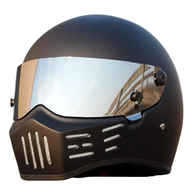 DIY CRG ATV-8 Персонализированная наклейка "Simpson" мотогонок полный шлем F1 Capacete De Moto Riding Cascos Motorrad - Цвет: Matte black 2