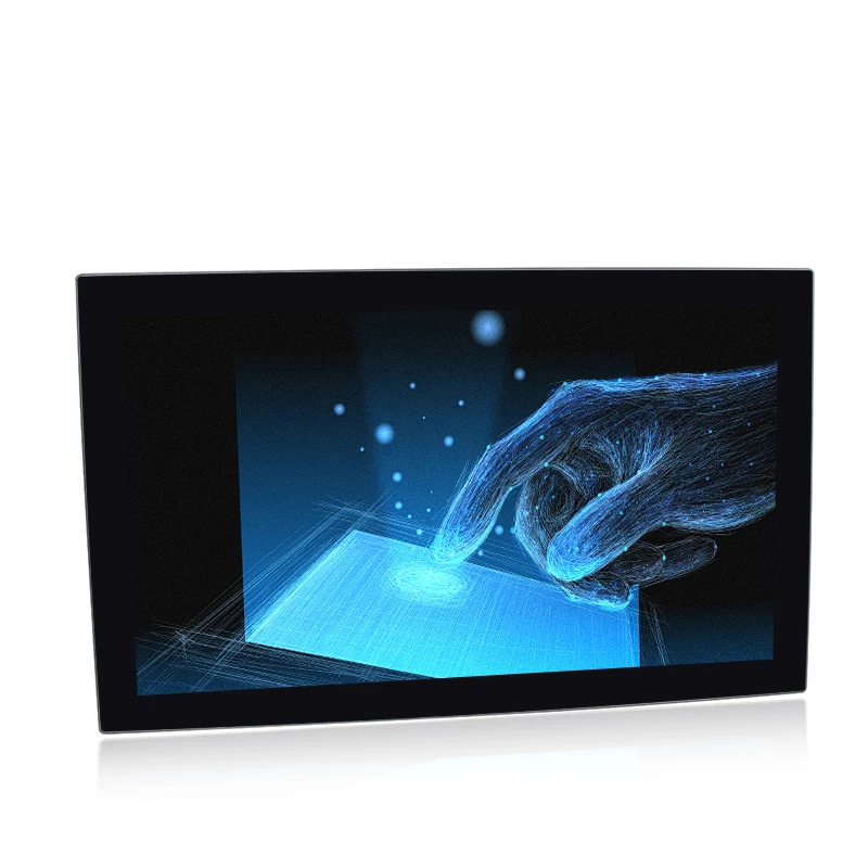 

21.5" Embedded Aluminum alloy Case Industrial LCD Monitor Capacitive touch Screen VGA/DVI/HDMI/USB Laptop Tablet display
