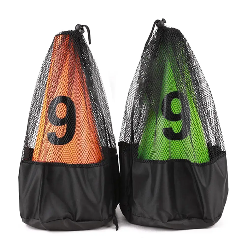 10 шт. конус для футбола тренировок ПВХ отметки стадиона футбольного барьера