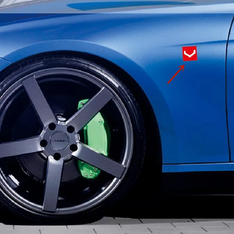 2 шт., виниловые наклейки с логотипом