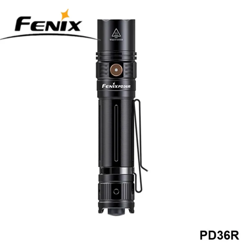 Fenix PD36R 5V 3A Тип C USB 21700 Мощная Вспышка светильник двойные переключатели Управление Открытый тактический фонарь светильник с Батарея индикатор