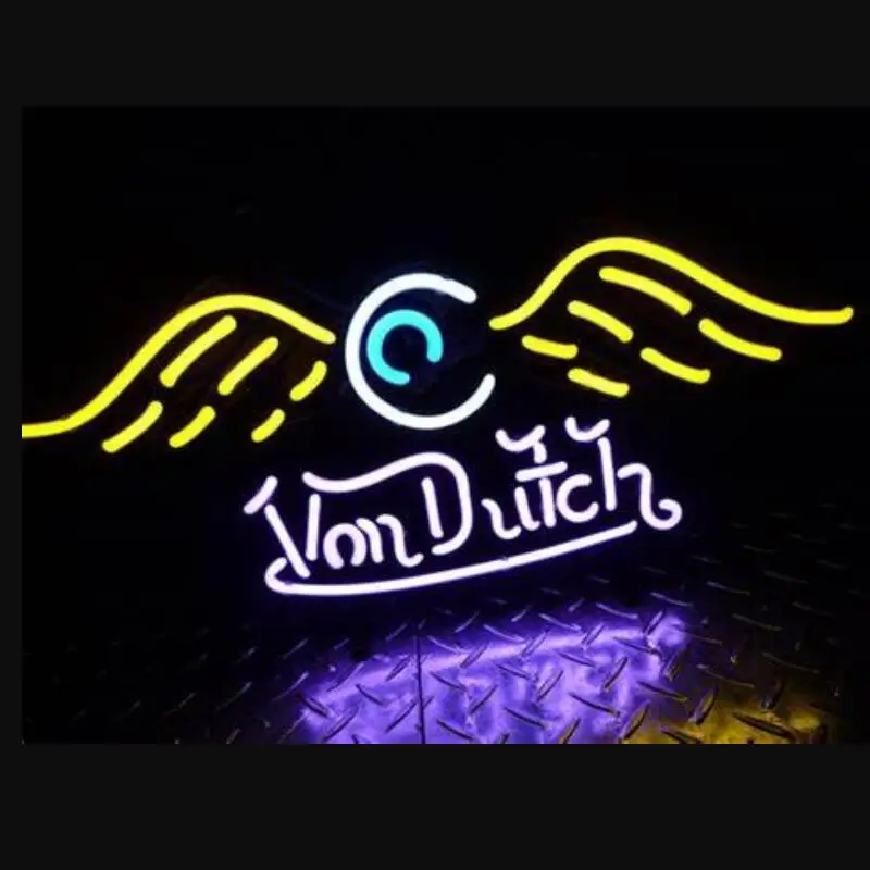 

Custom Von Dutch Glass Neon Light Sign Beer Bar